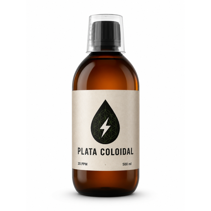 Plata Coloidal 500 ml · 20 PPM | BioSilver