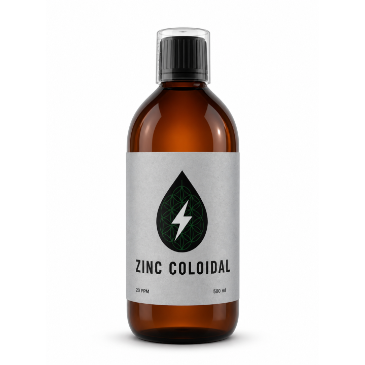 Zinc Coloidal 500 ml · 20 PPM | BioSilver